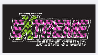 Extreme Dance Studio Rhinestones
