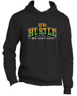 EP Hustle Basketball western text design