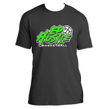 EP Hustle Basketball graffiti text design