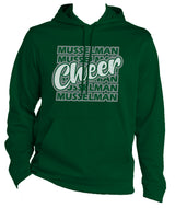 2026 Musselman CHEER stacked text design