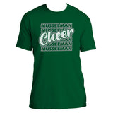 2026 Musselman CHEER stacked text design