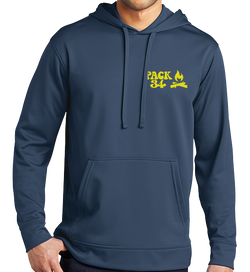 Pack 34 moisture-wicking performance hoodie