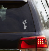Ballet Pointe Shoe Rhinestone Decal