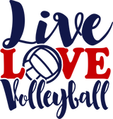 Live Love Volleyball Hoodie
