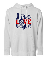 Live Love Volleyball Hoodie