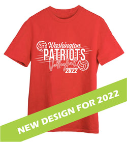 Washington Patriots Volleyball 2022 T-shirt