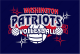 Washington Patriots Volleyball SPIRIT hoodie