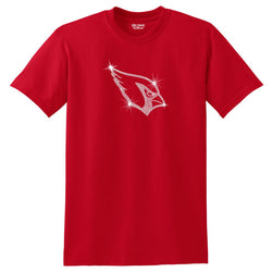 Spring Mills Rhinestone Cardinal Head T-shirt