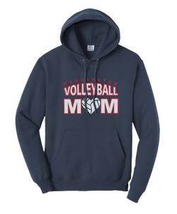 Washington Volleyball Mom Hoodie