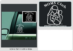 Mom's Club Decal